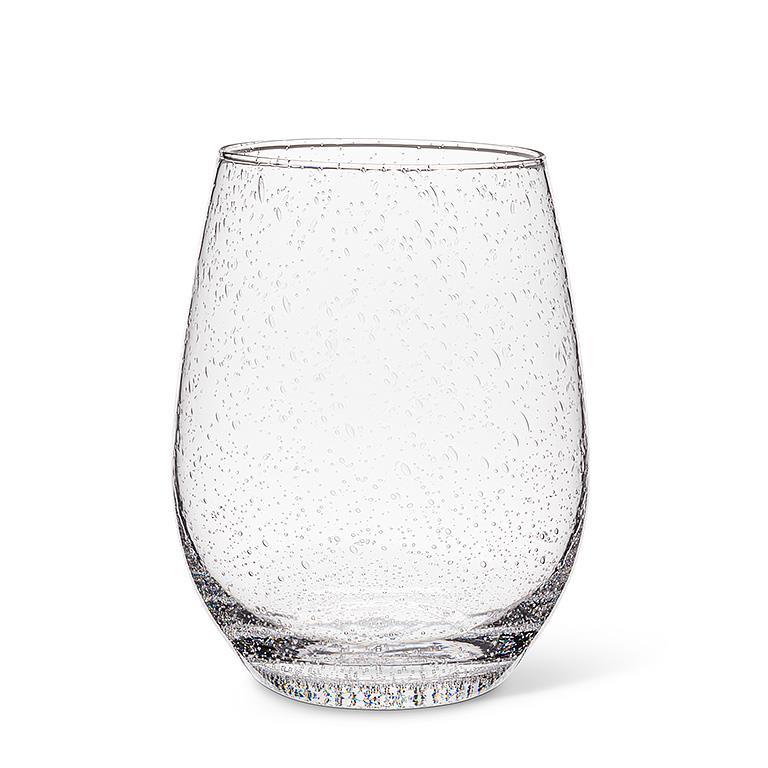 Seeded Stemless Wine Glass