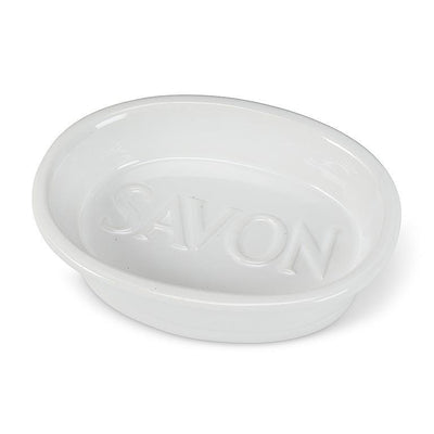 Oval  "Savon" Soap Dish | Putti Fine Furnishings Canada
