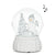White Snowman & Tree Musical Snow Globe | Putti Christmas Celebrations 