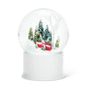 Small Car with Tree in Forest Snow Globe