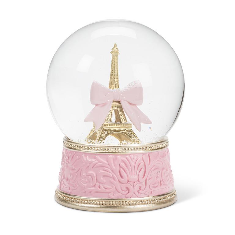 Eiffel Tower Snow Globe