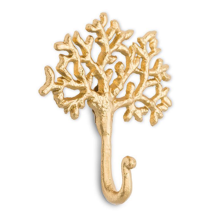 Gold Coral Single Hook