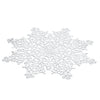 Cutout Snowflake Placemat - Silver