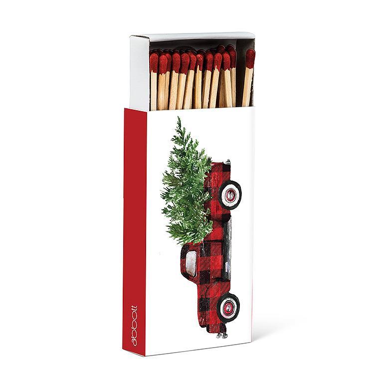 Buffalo Check Truck Matches | Putti Christmas Celebrations 
