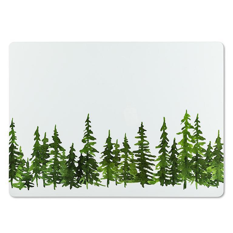 Evergreen Forest Placemats | Putti Fine Furnishings Canada