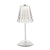 Crystal Shade LED Table Light - White