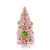 Pink Cone Tree with Balls - Medium