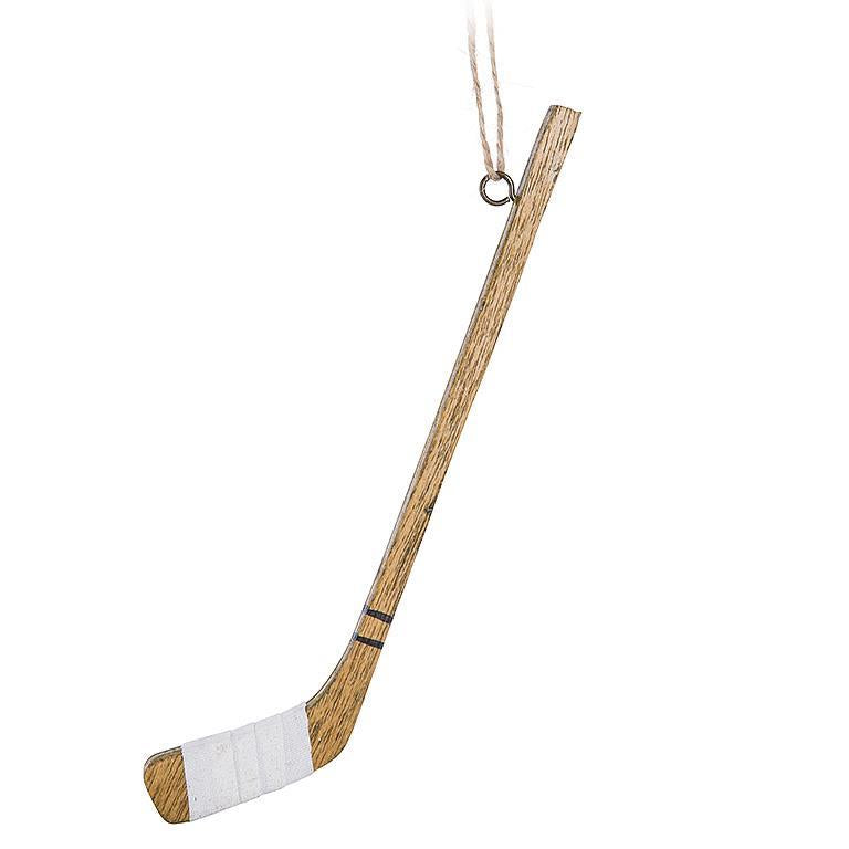 Single Hockey Stick Ornament | Putti Christmas Decorations 