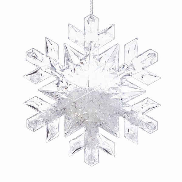 Iced Snowflake Ornament