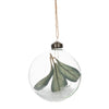 Winter Frost Glass Ball ornament | Putti Christmas Decorations
