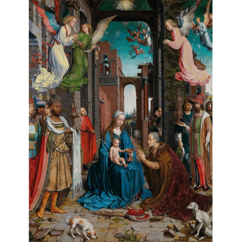 Adoration of the Kings National Gallery Jigsaw Puzzle - 1000 pieces