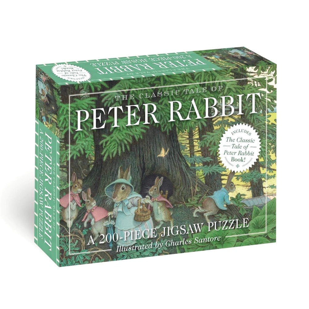 Petter Rabbit Puzzle and Book