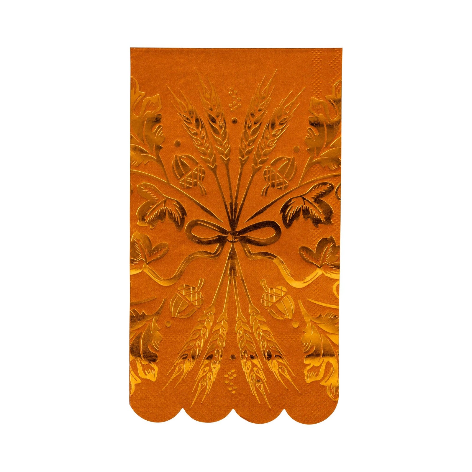 Copper Wheat Paper Dinner Napkin