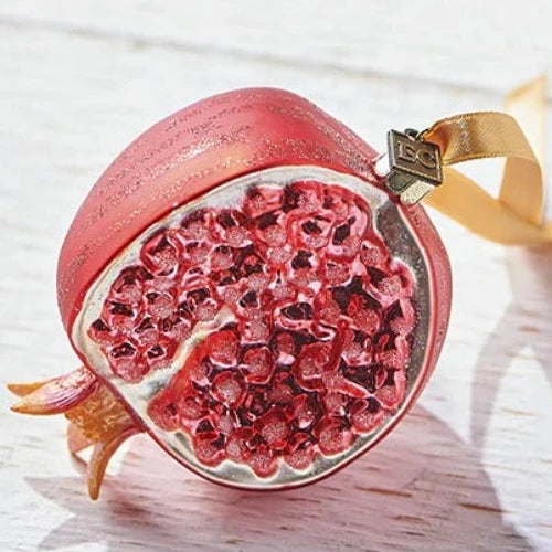 Pomegranate Glass Ornament | Putti Christmas Decorations 