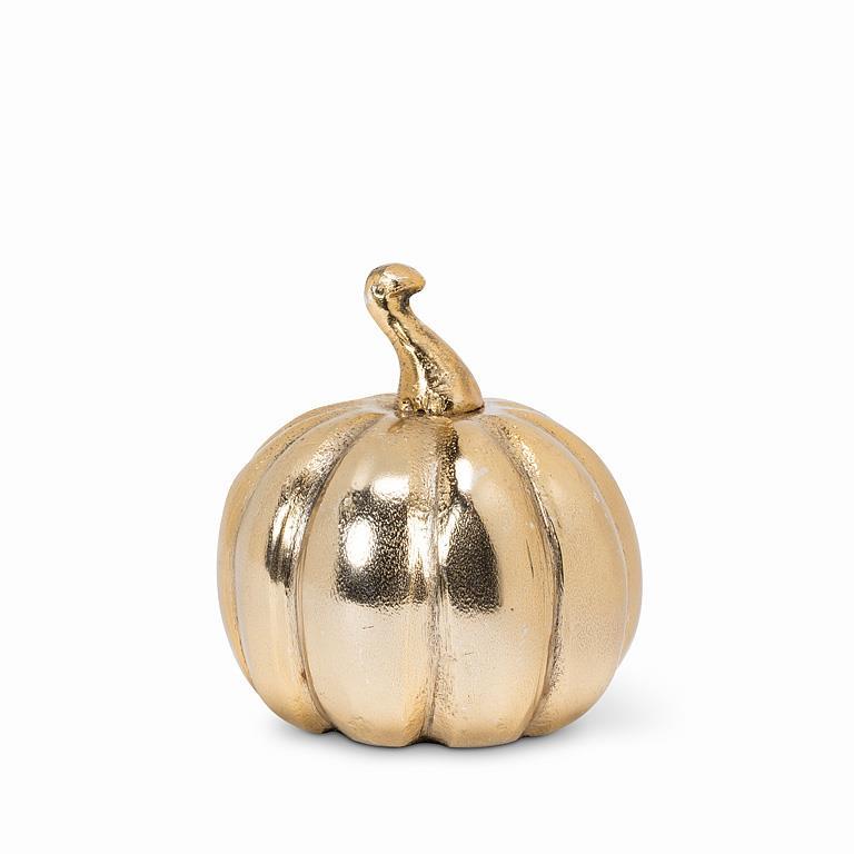 Mini Metal Pumpkin | Putti Autumn Decor 