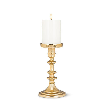Small Gold Classic Candle Holder