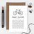 Super Cyclist Card For Bike Riders