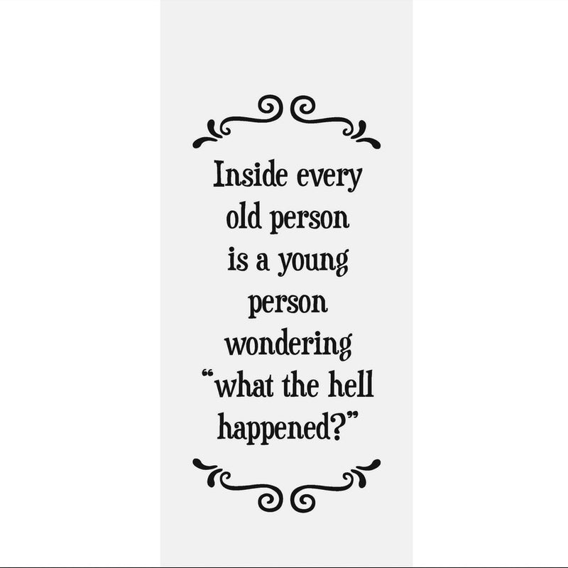 "Old Person" Flour Sack Towel