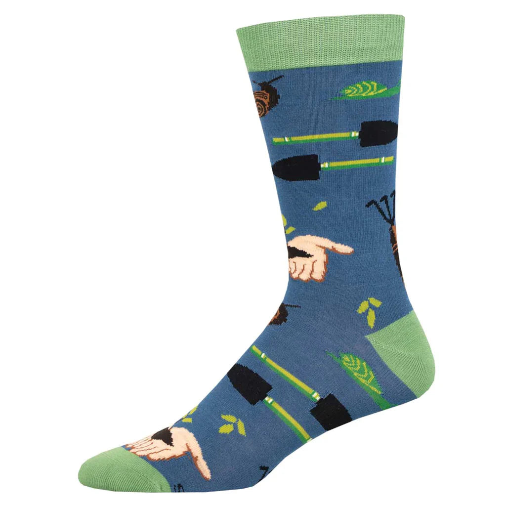 "Green Thumb" Men's Bamboo Socks | Putti Fine Fashions 