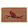 Cardinal on Branch Doormat