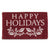 Happy Holidays Doormat | Putti Christmas 