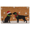 Christmas Dogs Doormat  | Putti Christmas Door Mats Canada