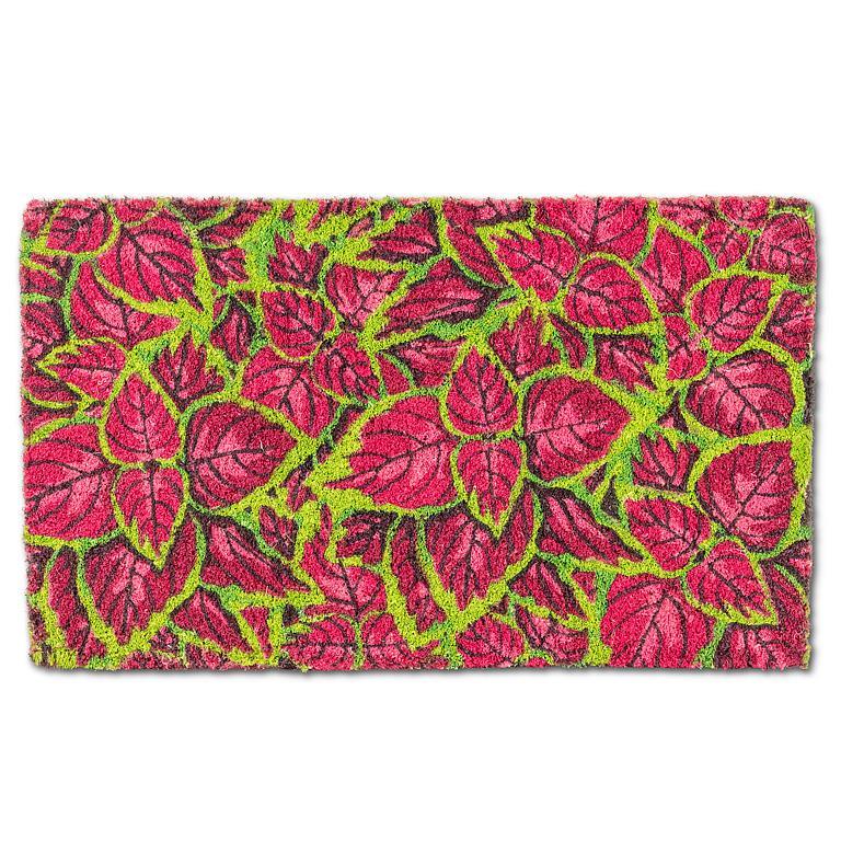Bright Leaves  Doormat | Putti Fine Furnishings Canada