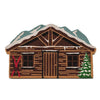 Ski Chalet Shaped Doormat | Putti Christmas Canada