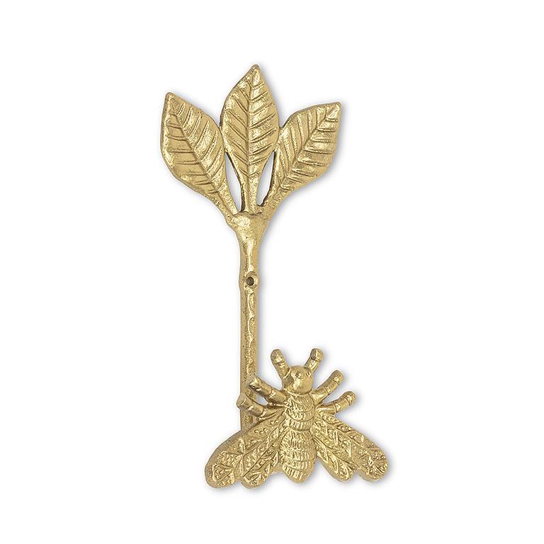 Gold Queen Bee Hook | Putti Fine Furnishings Canada