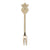 Sacred Heart Pate Cocktail Fork | Putti Fine Furnishings 
