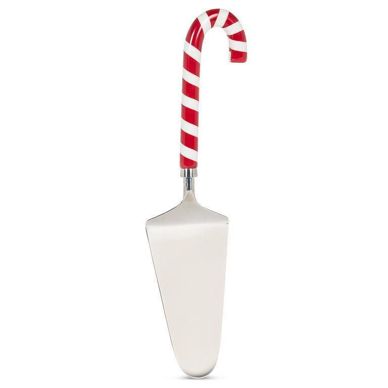 Candy Cane Handle Cake Server  | Putti Christmas Entertaining 