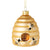 Glass Beehive Ornament | Putti Christmas Decorations 