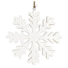 Glossy Snowflake Ornament | Putti Christmas Decorations