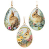 Vintage Bunny Egg Ornament  | Putti Decorations