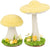 Yellow Mushroom Table Piece