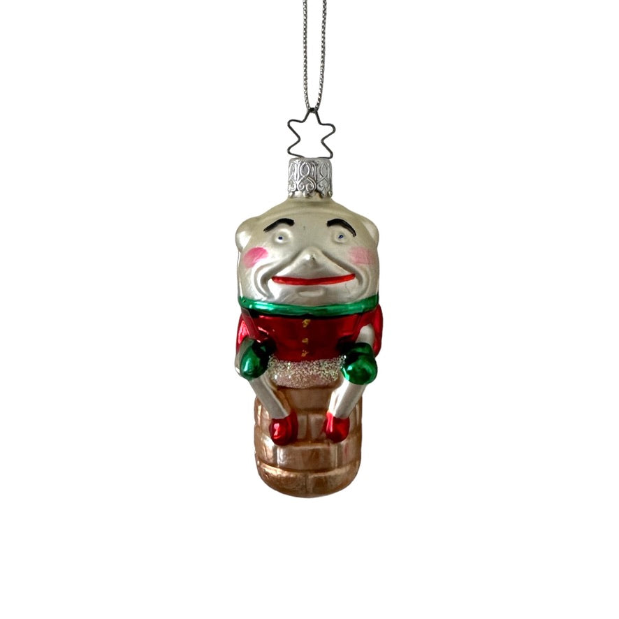 Old World Christmas Humpty Dumpty Glass Ornament  | Putti Christmas Decorations 
