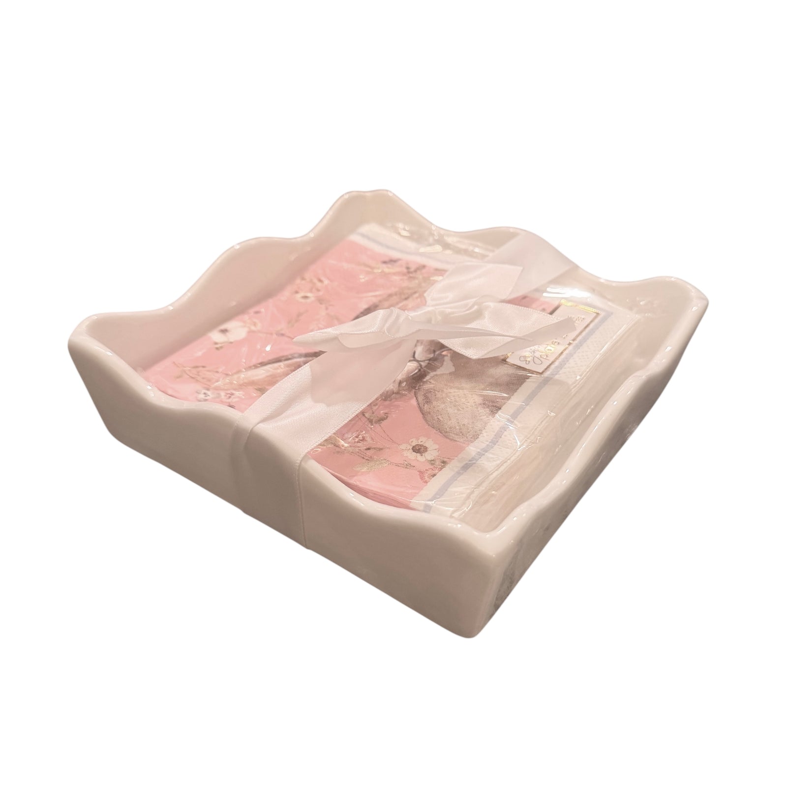 Sophistiplate Charming Easter Paper Cocktail Napkin & Tray Set