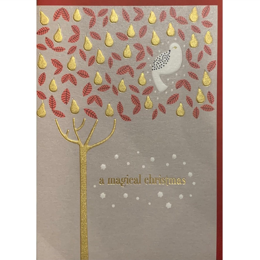 Sara Miller Partridge "A Magical Christmas" Greeting Card