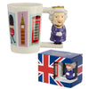 Queen Ceramic Shaped Handle Mug