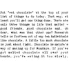 Foiled Birthday Card For Chocolate Lovers