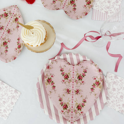 Josi James "With Love" Heart Shaped Plates - Putti Fine Furnishings