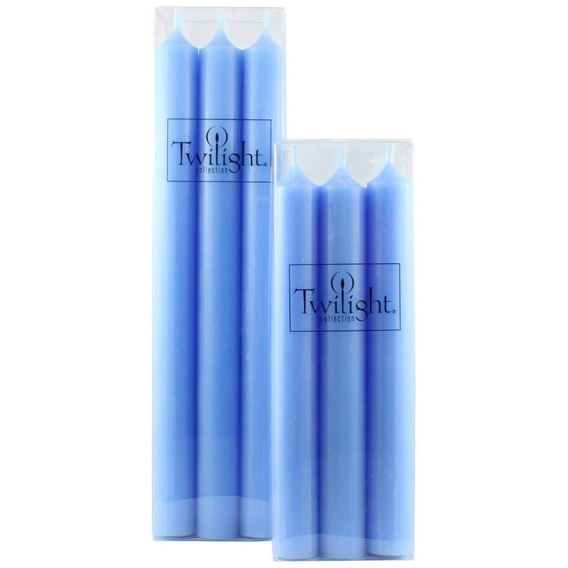 Twilight Dinner Candles - Sky Blue | Putti Fine Furnishings 