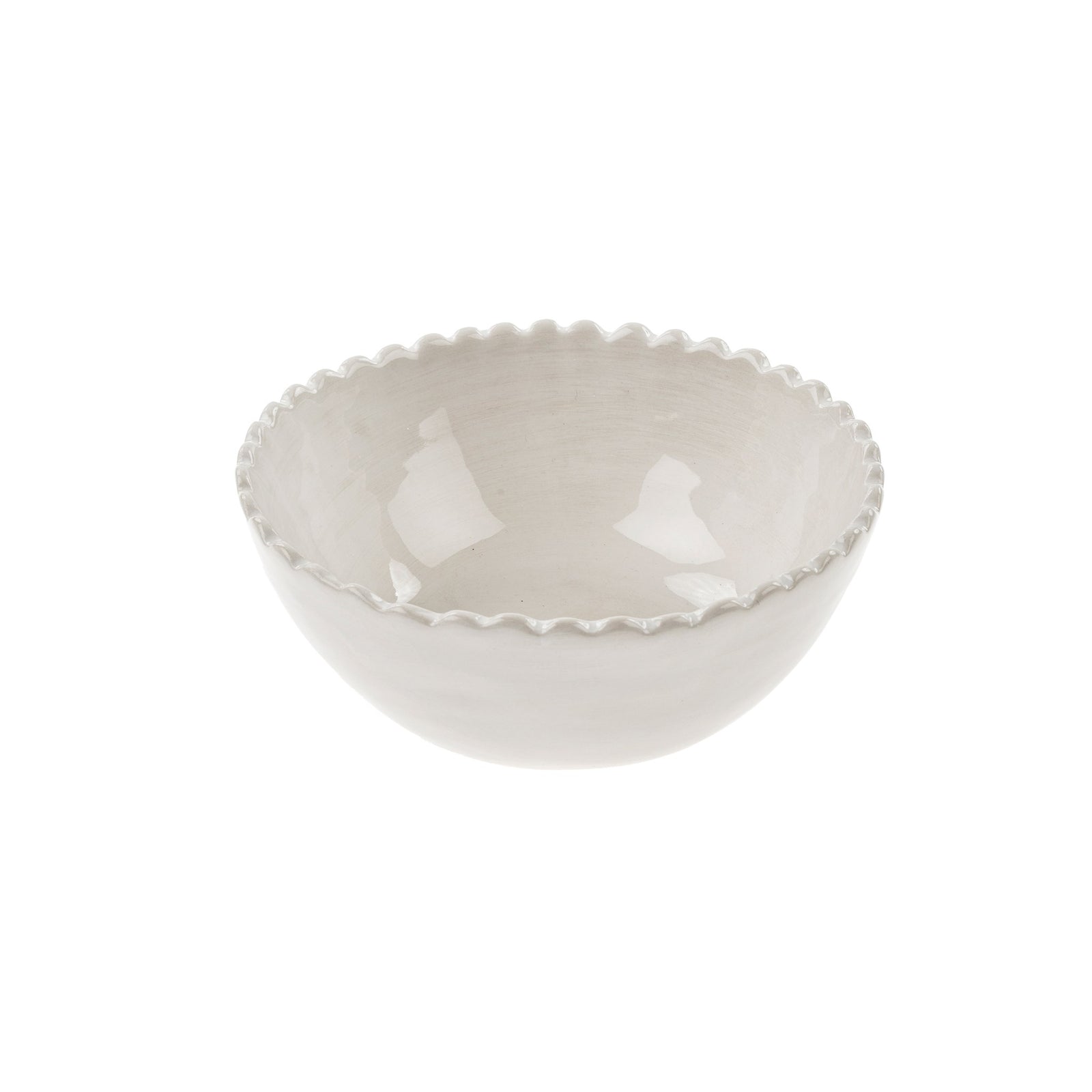 Scalloped Bowl Small  | Putti Fine Furnishings 