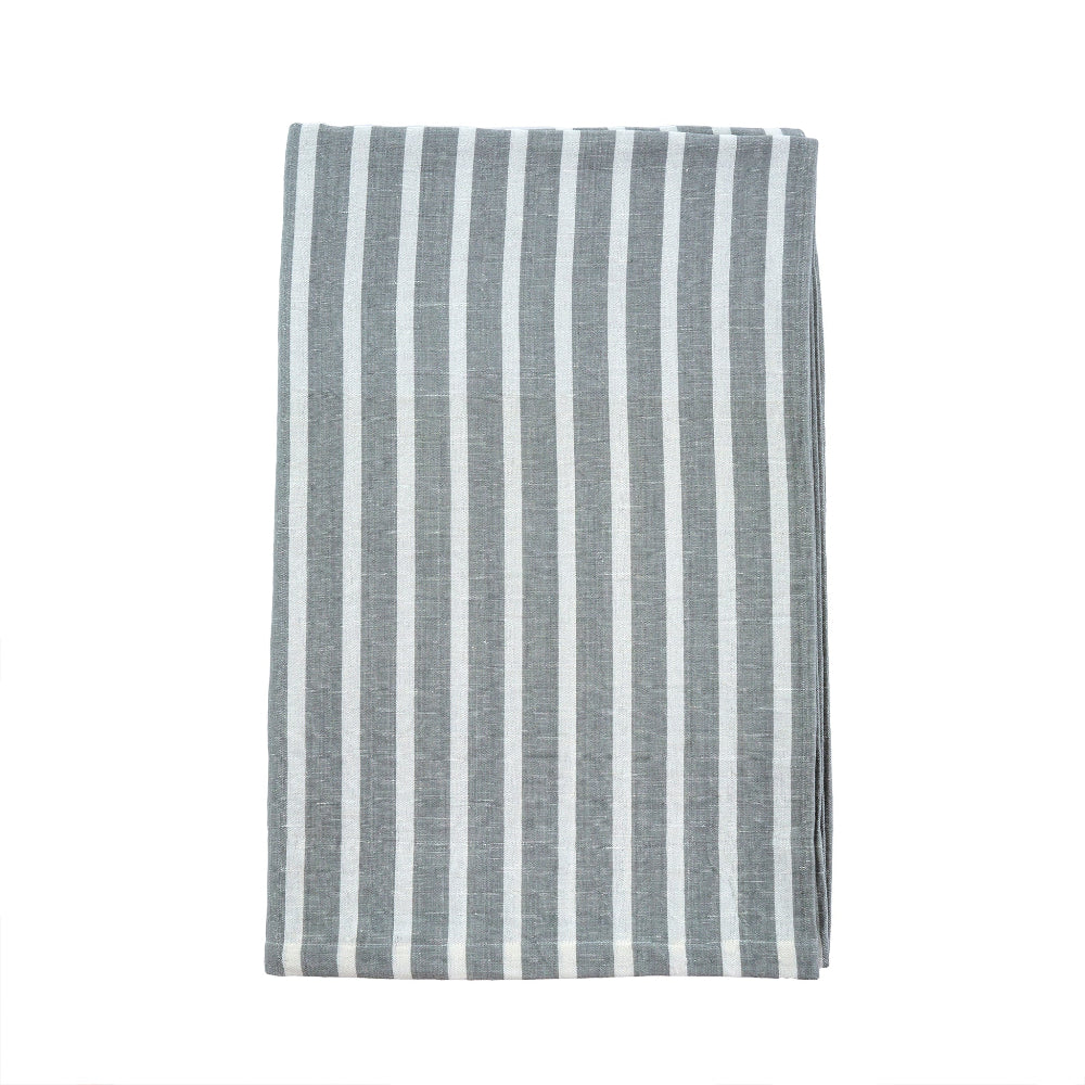 Positano Tablecloth - Denim Grey  | Putti Fine Furnishings 