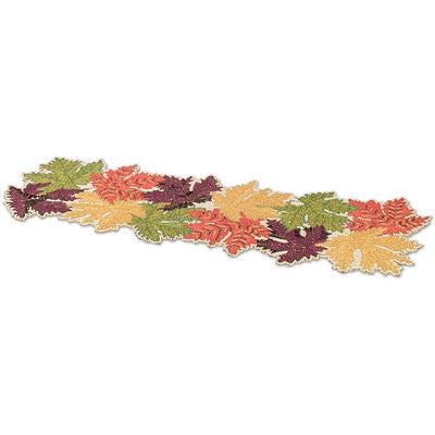 Falling Leaves Bead Table Runner