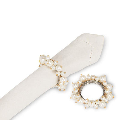 Pearls & Beads Napkin Ring | Putti Fine Furnishings