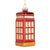 London Phone Booth Glass Ornament | Putti Christmas Decorations 