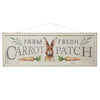 "Farm Fresh Carrots" Distressed Wall Plaque  | Putti Fine Furnishings