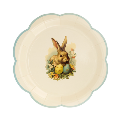 Vintage Easter Paper Plate