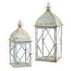 Raz Imports Weathered Galvinized Lanterns | Putti Fine Furnishings